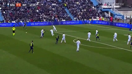 Thiago Cionek Own Goal HD - SPAL 0-1 Inter 28.01.2018