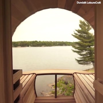 Ce sauna avec vue panoramique est INCROYABLE... Le rêve pour les vacances