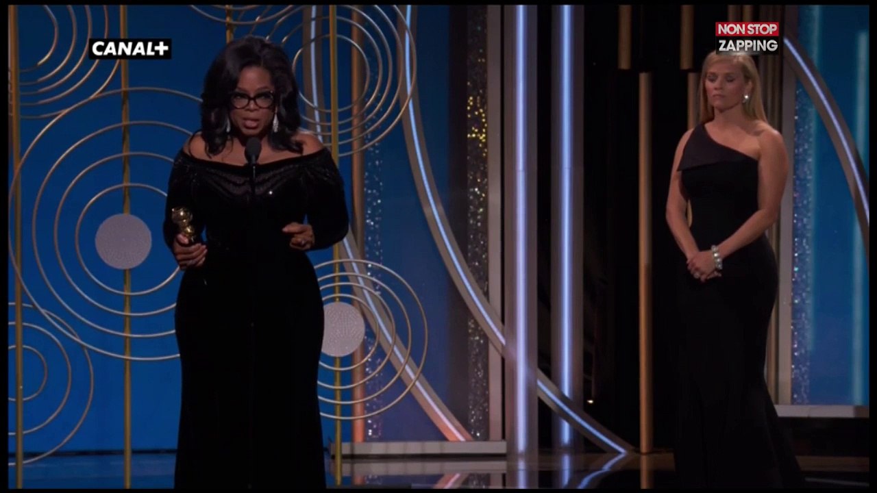 Oprah Winfrey a 64 ans : Revivez son puissant discours aux Golden Globes (vidéo)
