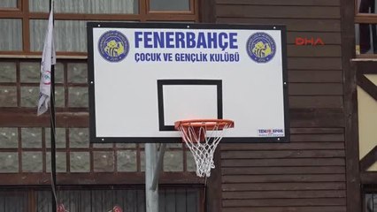 Fenerbahçe Başkanı Yıldırım, '1907 Okula 1907 Pota' Projesi Kapsamında Rize'de