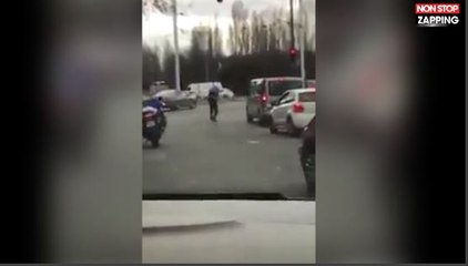 Villeneuve-la-Garenne : Un policier tire plusieurs fois sur une voiture en fuite (vidéo)