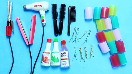 Download Video: How to Make Miniature Hair Salon Products - 10 Easy DIY Miniature Doll Crafts