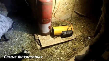 Как справляемся с морозами// Семья Фетистовых