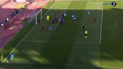 Ibrahima Mbaye Own Goal - Napoli 1-1 Bologna 28-01-2018