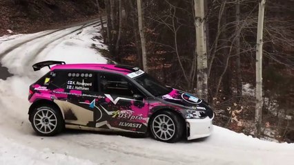 Rally Monte Carlo 2018 Test - Kalle Rovanperä  Jonne Halttunen