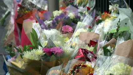 Grandfather of Hayes victim visits tributes