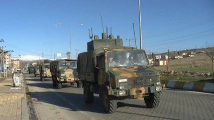 Afrin'e Askeri Sevkiyat Devam Ediyor