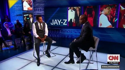 Jay z Van Jones interviews Jay-Z on CNN