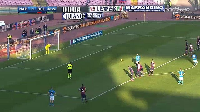 Dries Mertens (Penalty) Goal HD - Napoli	2-1	Bologna 28.01.2018