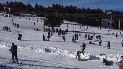 Uludağ'da Adım Atacak Yer Kalmadı