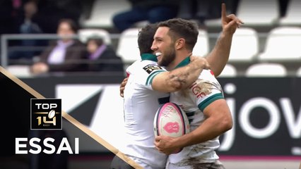 TOP 14 - Essai Tom TAYLOR (SP) - Paris - Pau - J16 - Saison 2017/2018