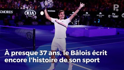 Roger Federer remporte son 20e Grand Chelem