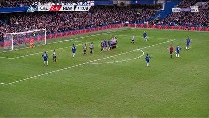 Marcos Alonso Goal HD - Chelsea 3 - 0 Newcastle - 28.01.2018 (Full Replay)