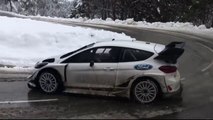 Rally Monte Carlo 2018 Test - Sébastien Ogier - Julien Ingrassia - Ford Fiesta WRC