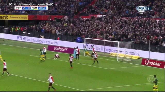 Lex Immers Goal HD - Feyenoord 2 - 1 Den Haag - 28.01.2018