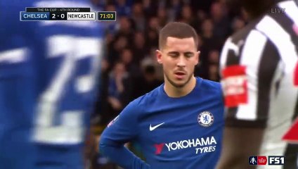 Marcos Alonso Goal HD - Chelsea 3 - 0 Newcastle United - 28.01.2018 (Full Replay)