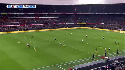 Jens Toornstra Goal HD - Feyenoord	3-1	Den Haag 28.01.2018