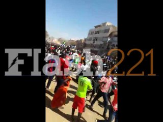 Grosse ambiance chez les supporters de Xaragne Lo en route pour LSS...