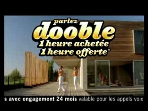 Publicité Virgin Mobile Dooble avec Jean-Claude Van Damme