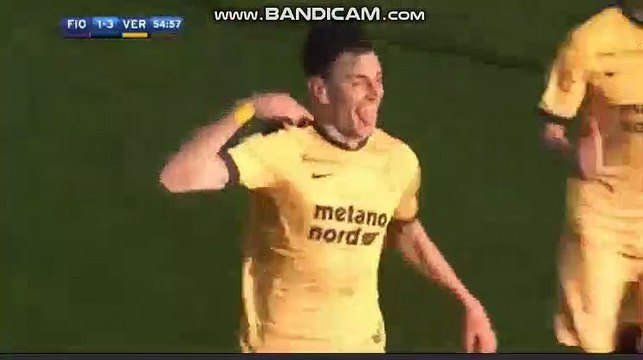 Alex Ferrari Goal HD - Fiorentina 1-4 Hellas Verona Verona 28.01.2018