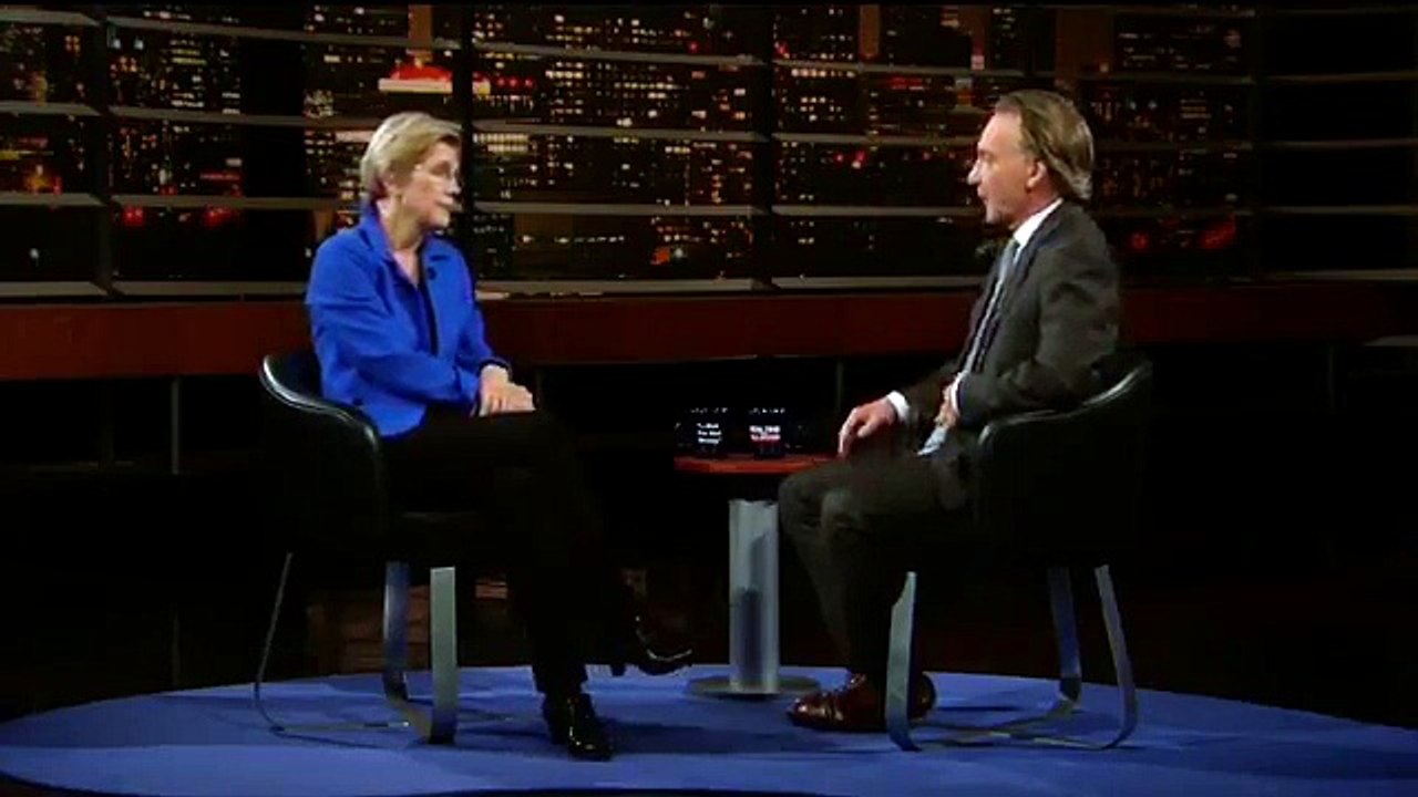 Elizabeth Warren Not Amused When Bill Maher Calls Her 'Pocahontas'