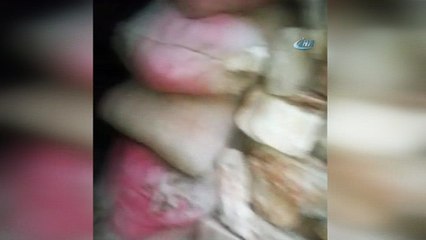 Burseya Dağı'ndaki teröristlerin mevzileri böyle görüntülendi