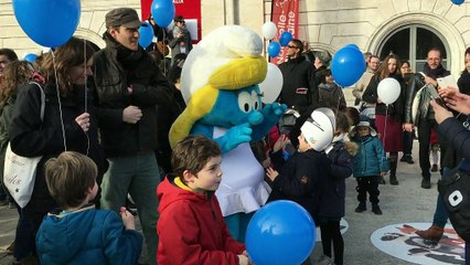 Les Schtroumpfs font la fête aux Chais Magelis