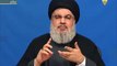 Hassan Nasrallah: the US keep helping ISIS in every way they can
