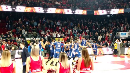 La joie des Montois après la qualification pour la finale de Coupe de Belgique