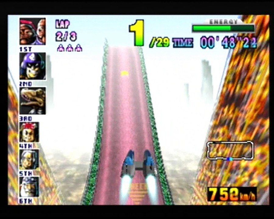 F-Zero X - Queen Cup on Standard with Twin Norita - N64 Gameplay