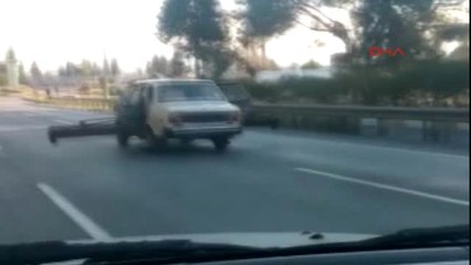 Antalya-Antalya'nın En İşlek Caddesinde Şaşırtan Görüntü