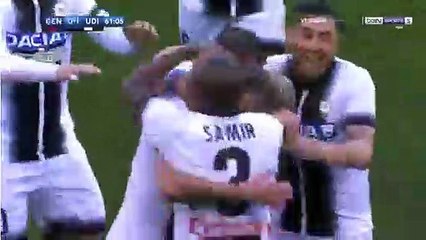 Valon Behrami  GOAL HD - Genoa 0-1 Udinese 28.01.2018