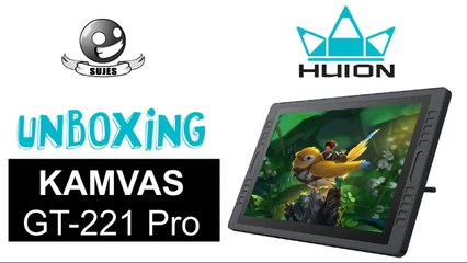 Unboxing kamvas GT-221 Pro - Huion - Espanol