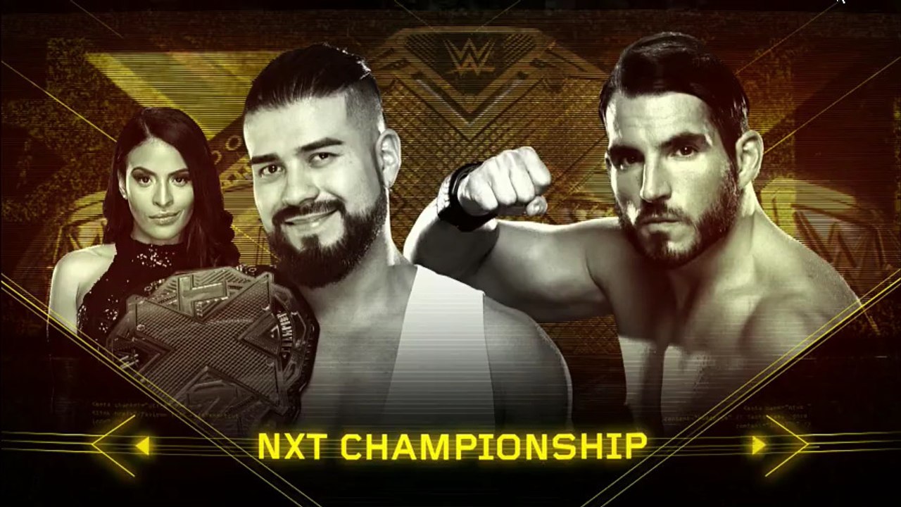 Andrade Cien Almas Vs Johnny Gargano Full Match || WWE NXT TakeOver: Philadelphia -Jan. 27, 2018(1/27/18)