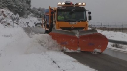 El temporal en el sureste deja cortes de carretera, nieve, lluvias y mal estado de la mar