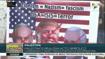 Palestina: juzgan simbólicamente a Trump por política racista