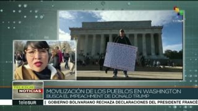 EE.UU.: organizaciones realizan la Marcha de los Pueblos contra Trump