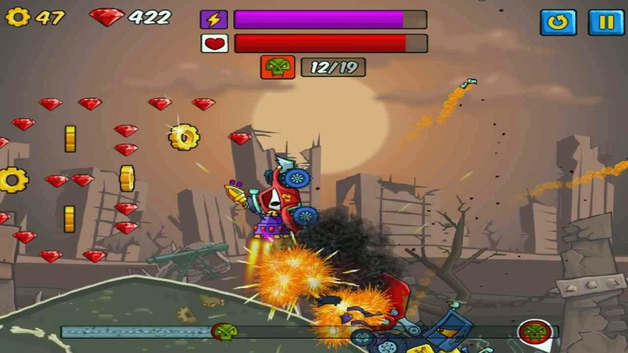 Car Eats Car 2 Deluxe Game Play Online Level 1 - 5