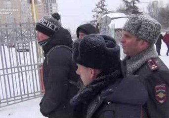 Police Make Arrests at Pro-Navalny Rally in Tomsk