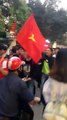 Sự vui mừng của các cổ động viiên sau chiến thắng của U23 Việt Nam