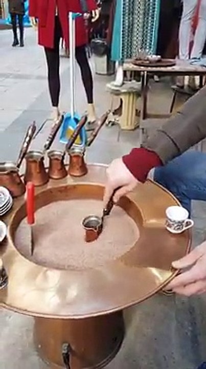 Turkish Coffee - Türk kahvesi nasıl yapılır?