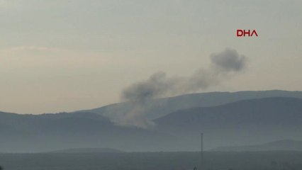Hatay-Obüs Topları Aralıklarla Ateşlendi