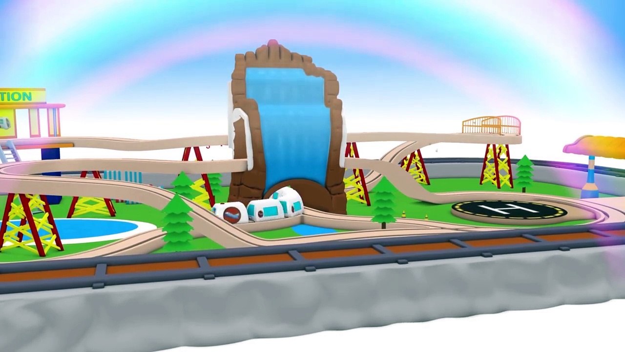 Train Cartoon - Trains for kids - Toy factory Cartoon - Cartoon - Train