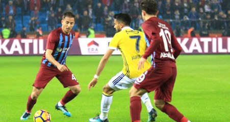 Trabzonspor, Evinde Fenerbahçe'yle 1-1 Berabere Kaldı