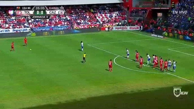 Pablo Barrientos Goal HD - Toluca	1-0	Cruz Azul 28.01.2018