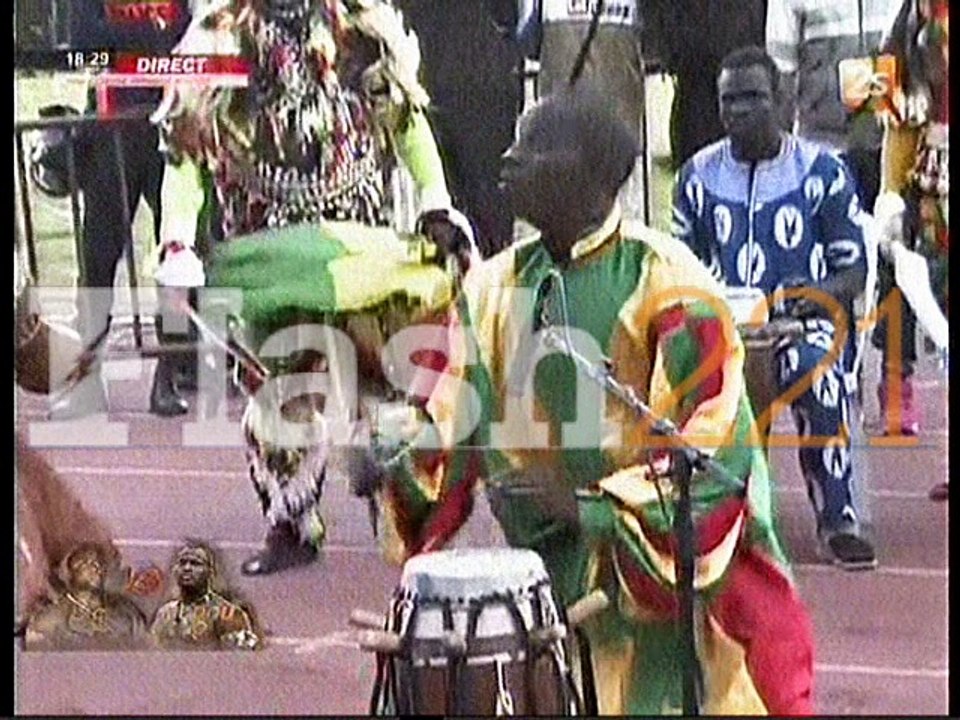 Voici le fils de Doudou Ndiaye Rose qui assure la relève...