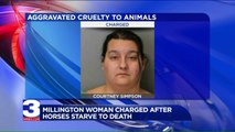 Woman Charged with Animal Cruelty After Horses Found Dead, Starving