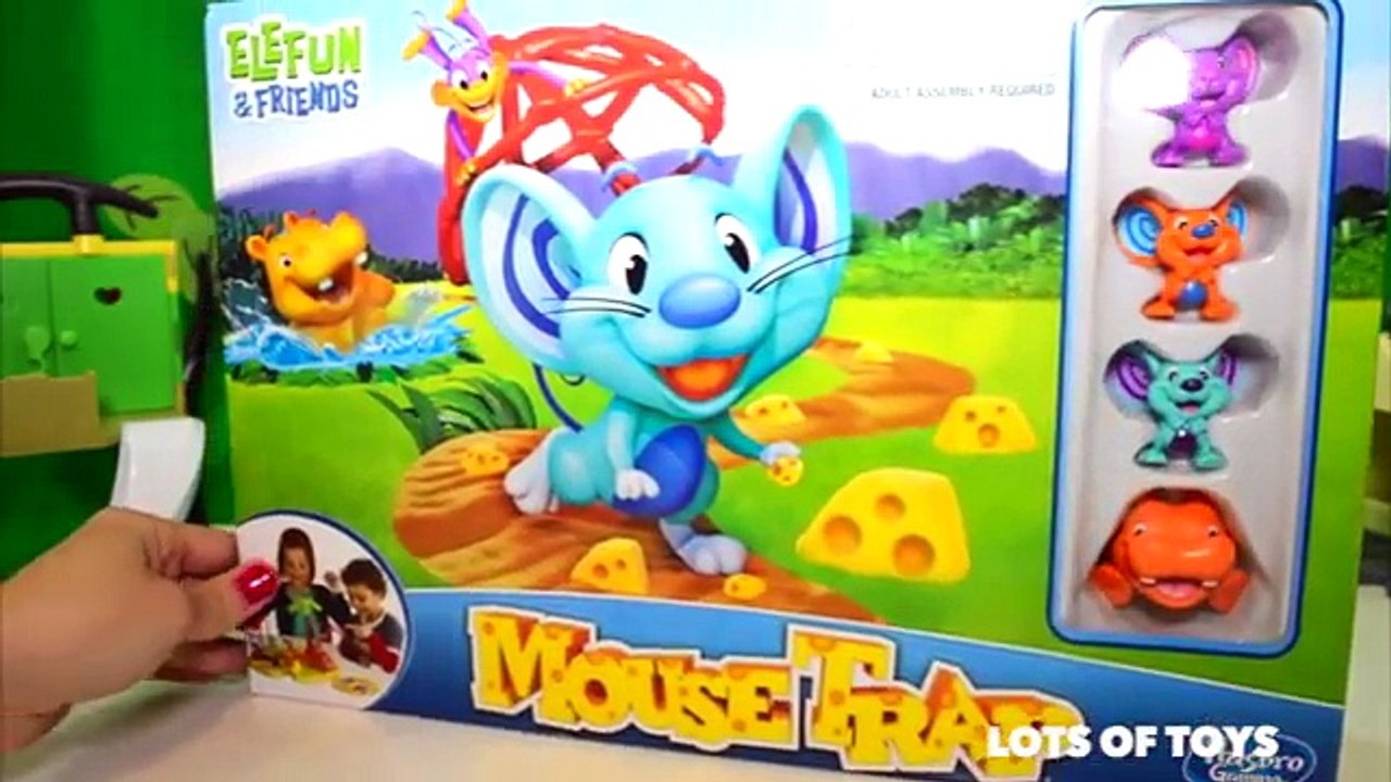 Trap the Mouse! Mouse Trap Elefun & Friends Board Game Lots of Toys