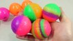 DIY How To Make Colors Big Jelly Slime Case Learn Colors Slime Bouncy Ball