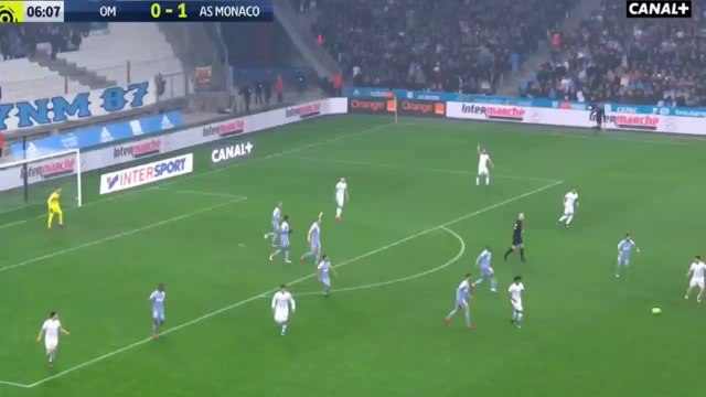 Résumé Marseille - AS Monaco but Adil Rami (1-1)